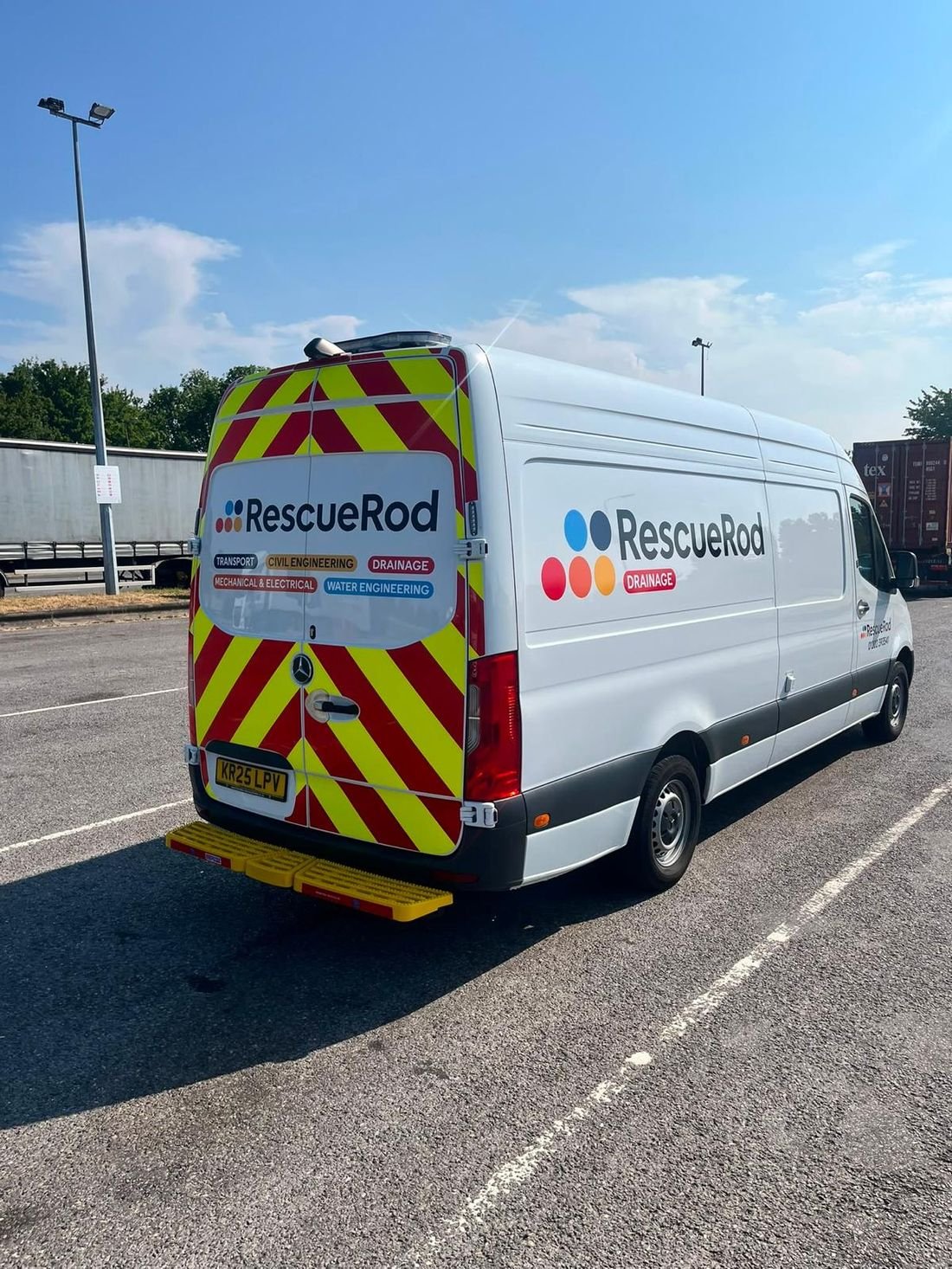 CCTV survey van